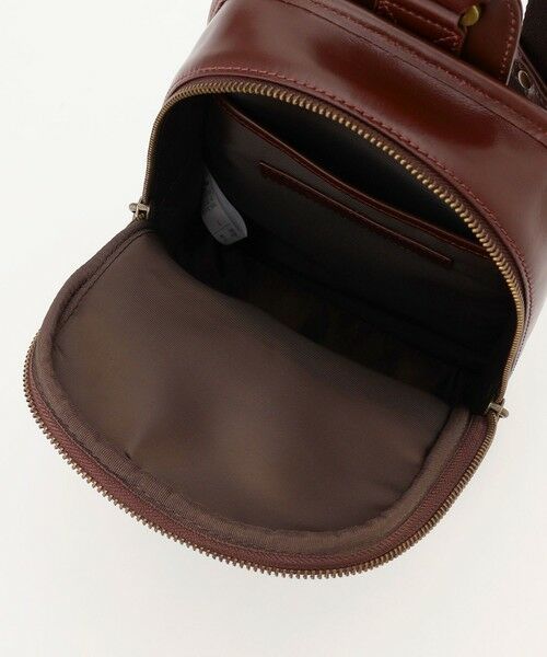 JOSEPH ABBOUD / ジョセフ アブード メッセンジャーバッグ・ウエストポーチ | 【軽量/コンパクト/牛革】オイルドレザーボディー バッグ | 詳細12