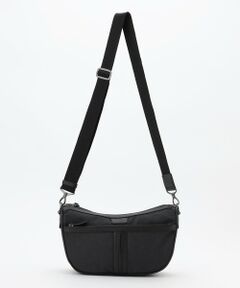 JOSEPH ABBOUD / ジョセフ アブード ショルダーバッグ | 【軽量/撥水素材】インターレースハーフムーンバッグ