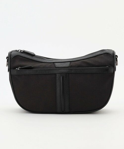 JOSEPH ABBOUD / ジョセフ アブード ショルダーバッグ | 【軽量/撥水素材】インターレースハーフムーンバッグ | 詳細12