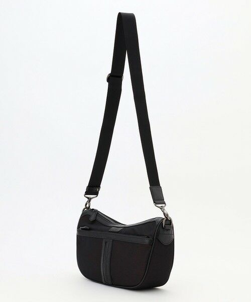 JOSEPH ABBOUD / ジョセフ アブード ショルダーバッグ | 【軽量/撥水素材】インターレースハーフムーンバッグ | 詳細3