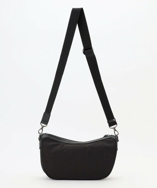 JOSEPH ABBOUD / ジョセフ アブード ショルダーバッグ | 【軽量/撥水素材】インターレースハーフムーンバッグ | 詳細4