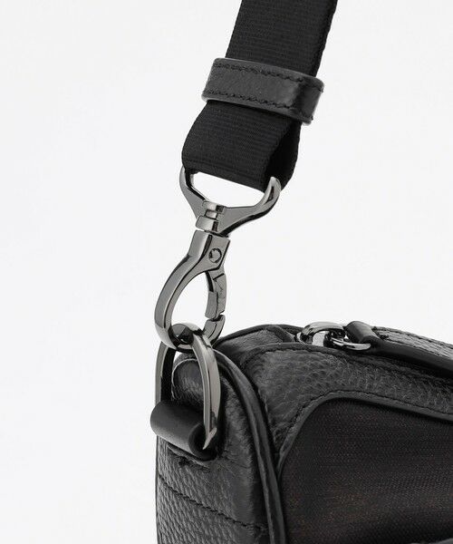 JOSEPH ABBOUD / ジョセフ アブード ショルダーバッグ | 【軽量/撥水素材】インターレースハーフムーンバッグ | 詳細5