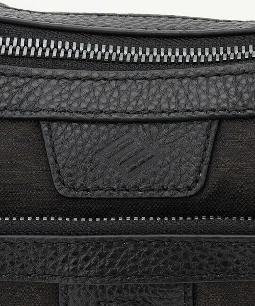 JOSEPH ABBOUD / ジョセフ アブード ショルダーバッグ | 【軽量/撥水素材】インターレースハーフムーンバッグ | 詳細8