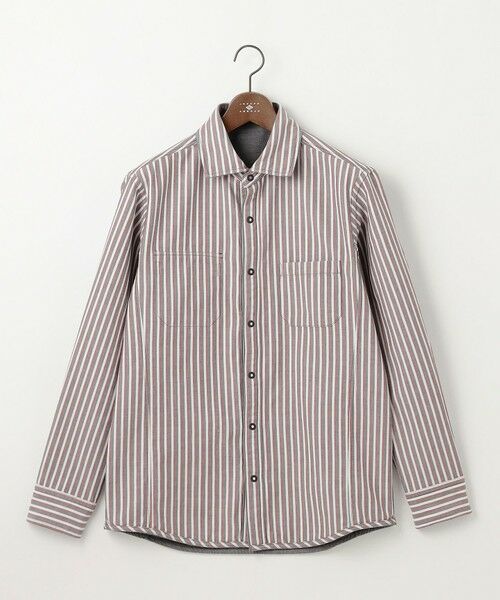 JOSEPH ABBOUD / ジョセフ アブード シャツ・ブラウス | 【キングサイズ・2WAY・25AW】リバーシブルシャツ | 詳細3