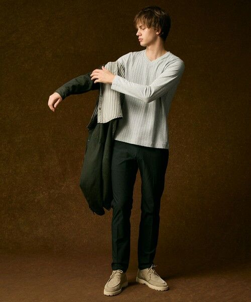 JOSEPH ABBOUD / ジョセフ アブード シャツ・ブラウス | 【キングサイズ・2WAY・25AW】リバーシブルシャツ | 詳細21