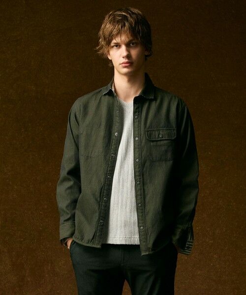 JOSEPH ABBOUD / ジョセフ アブード シャツ・ブラウス | 【2WAY・25AW】リバーシブルシャツ | 詳細18