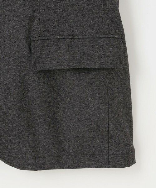 JOSEPH ABBOUD / ジョセフ アブード テーラードジャケット | 【フードが外せる】メランジハイパワー2wayストレッチ ジャケット | 詳細8