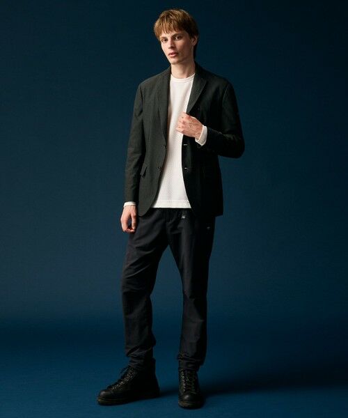 JOSEPH ABBOUD / ジョセフ アブード テーラードジャケット | 【フードが外せる】メランジハイパワー2wayストレッチ ジャケット | 詳細24