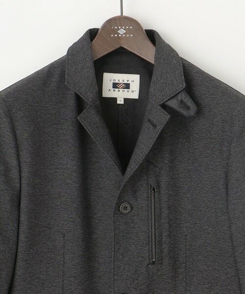 JOSEPH ABBOUD / ジョセフ アブード ブルゾン | 【キングサイズ・撥水/ハイパワー2WAYストレッチ/ソフト】ハイパワー2WAYストレッチメランジ コンバーチブル ジャケット | 詳細4