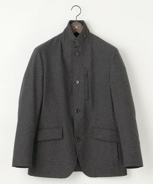 JOSEPH ABBOUD / ジョセフ アブード ブルゾン | 【キングサイズ・撥水/ハイパワー2WAYストレッチ/ソフト】ハイパワー2WAYストレッチメランジ コンバーチブル ジャケット | 詳細11