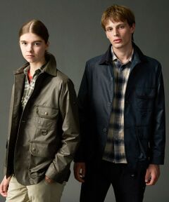 JOSEPH ABBOUD / ジョセフ アブード ブルゾン | 【ストレッチ】ヴィンテージワックスストレッチアウトドア ブルゾン