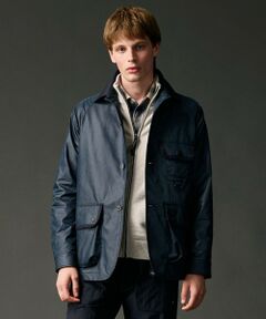 JOSEPH ABBOUD / ジョセフ アブード ブルゾン | 【ストレッチ】ヴィンテージワックスストレッチアウトドア ブルゾン