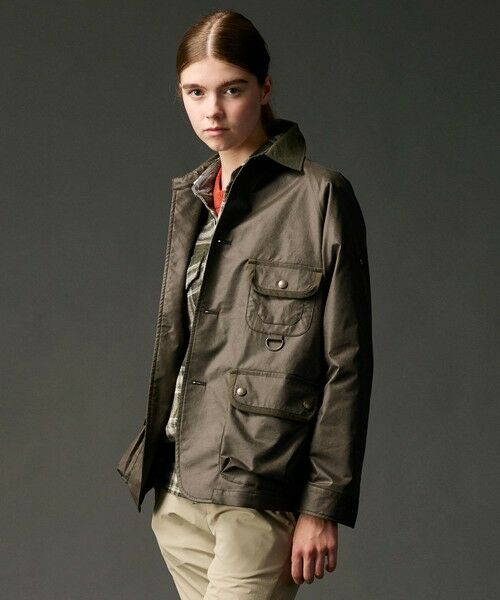 JOSEPH ABBOUD / ジョセフ アブード ブルゾン | 【ストレッチ】ヴィンテージワックスストレッチアウトドア ブルゾン | 詳細4
