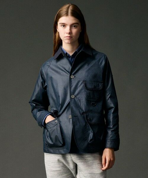 JOSEPH ABBOUD / ジョセフ アブード ブルゾン | 【ストレッチ】ヴィンテージワックスストレッチアウトドア ブルゾン | 詳細10