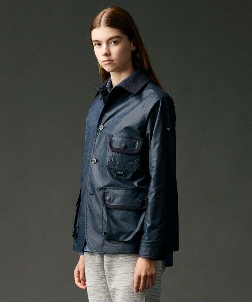 JOSEPH ABBOUD / ジョセフ アブード ブルゾン | 【ストレッチ】ヴィンテージワックスストレッチアウトドア ブルゾン | 詳細11