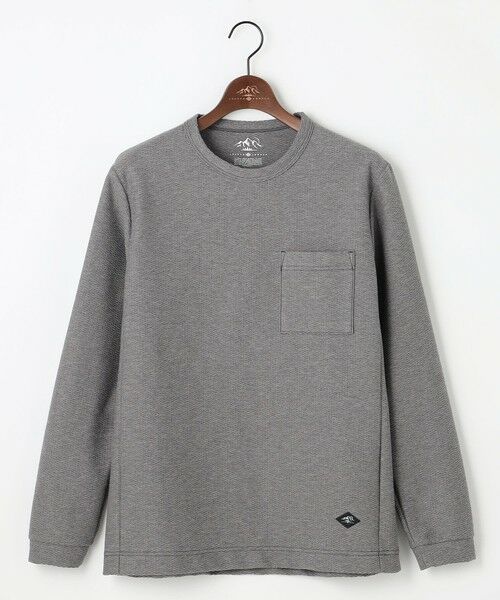 JOSEPH ABBOUD / ジョセフ アブード カットソー | 【MADE IN JAPAN】ダイヤモンドワッフル 長袖 アウトドア Tシャツ | 詳細10