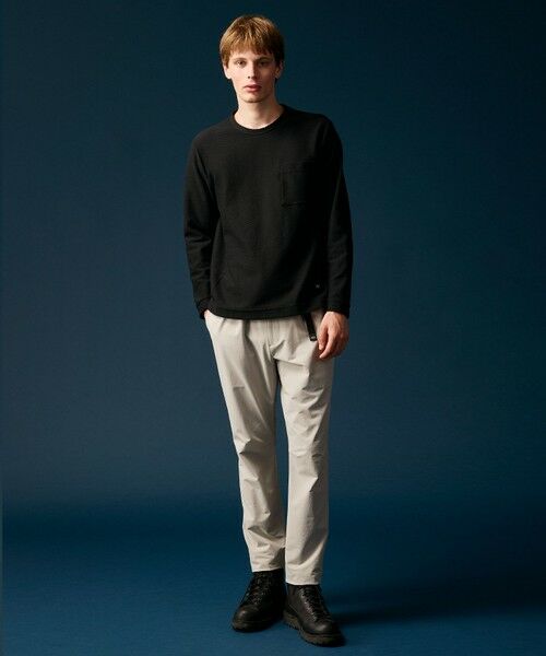 JOSEPH ABBOUD / ジョセフ アブード カットソー | 【MADE IN JAPAN】ダイヤモンドワッフル 長袖 アウトドア Tシャツ | 詳細20