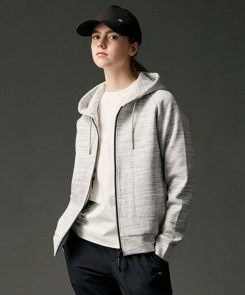 JOSEPH ABBOUD / ジョセフ アブード スウェット | 【軽量/ソフト】ソフトダンボールニットジップパーカー | 詳細3