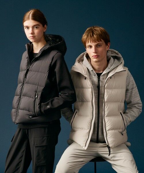 JOSEPH ABBOUD / ジョセフ アブード スウェット | 【軽量/ソフト】ソフトダンボールニットジップパーカー | 詳細4