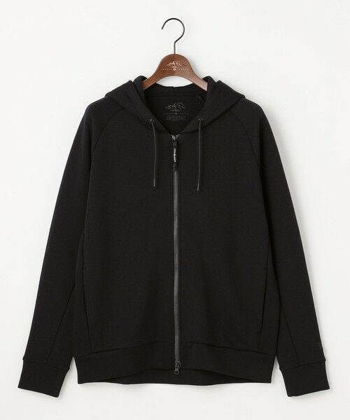 JOSEPH ABBOUD/ジョセフ アブード 【軽量/ソフト/イージーケア】ソフトダンボールニットジップパーカー ブラック系 L JOSEPH ABBOUD/ジョセフ アブード 【軽量/ソフト/イージーケア】ソフトダンボールニットジップパーカー ブラック系 L