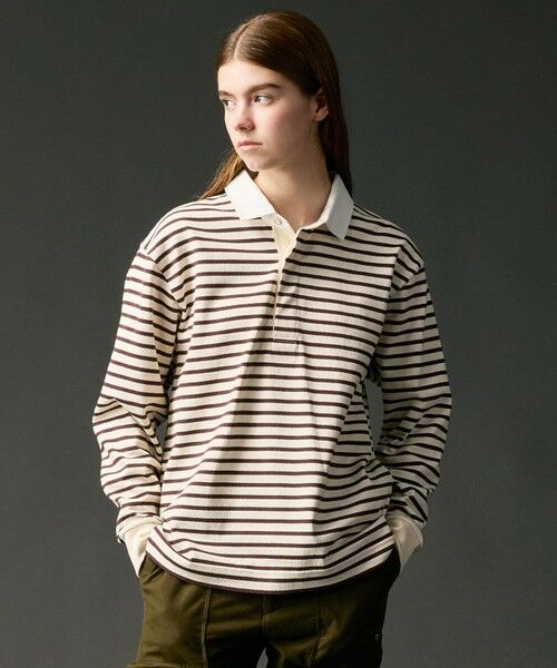 JOSEPH ABBOUD / ジョセフ アブード カットソー | 【テーム・ヤルヴィモチーフ】ラガーシャツ | 詳細3