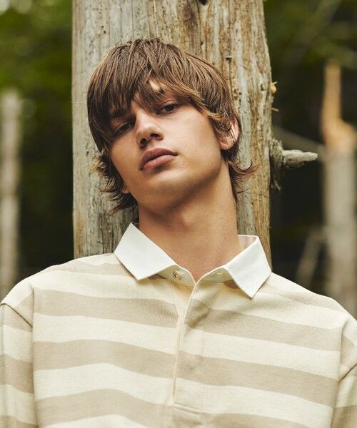 JOSEPH ABBOUD / ジョセフ アブード カットソー | 【テーム・ヤルヴィモチーフ】ラガーシャツ | 詳細16