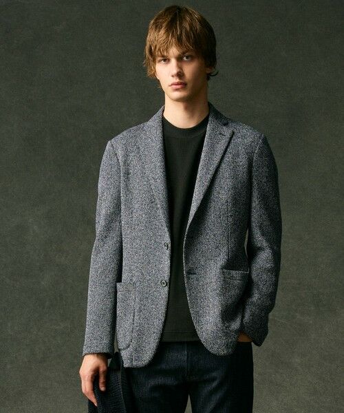 JOSEPH ABBOUD / ジョセフ アブード カットソー | 【キングサイズ・エコ素材和紙使用/日本素材/日本縫製/軽量/通気性/速乾性】和紙フライス×ハニカムＴシャツ | 詳細1