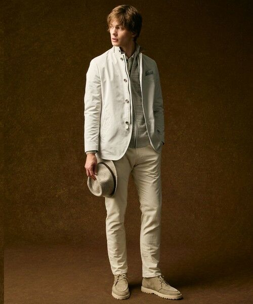 JOSEPH ABBOUD / ジョセフ アブード その他パンツ | 【JAPANファブリック/ストレッチ】ストレッチモールスキン パンツ | 詳細1