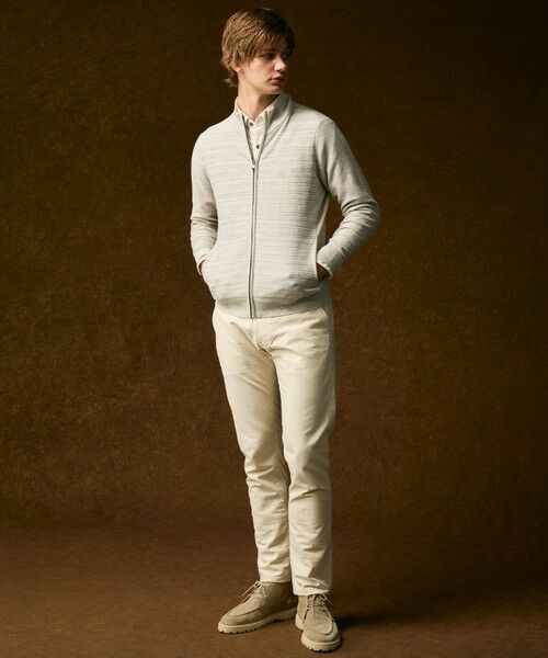 JOSEPH ABBOUD / ジョセフ アブード その他パンツ | 【JAPANファブリック/ストレッチ】ストレッチモールスキン パンツ | 詳細2