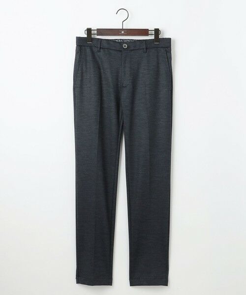 JOSEPH ABBOUD/ジョセフ アブード 【尾州産素材/ウールジャージー】T/Wモクロディ パンツ ダルブルー系 31 JOSEPH ABBOUD/ジョセフ アブード 【尾州産素材/ウールジャージー】T/Wモクロディ パンツ ダルブルー系 31