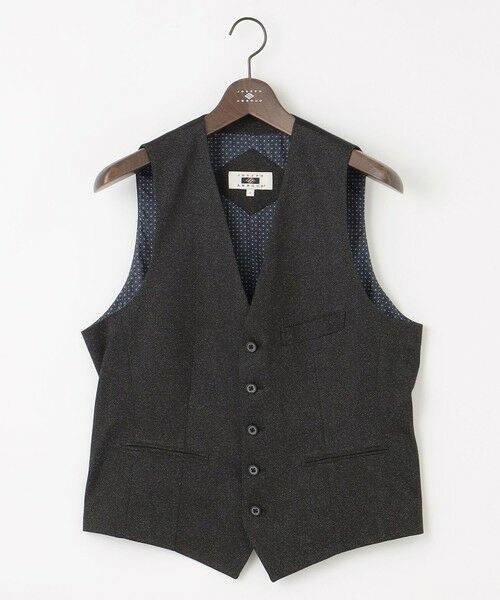 JOSEPH ABBOUD / ジョセフ アブード ベスト | 【ストレッチ/多機能レジャーベスト】エアロムリネコンフォートジャージ ベスト | 詳細13