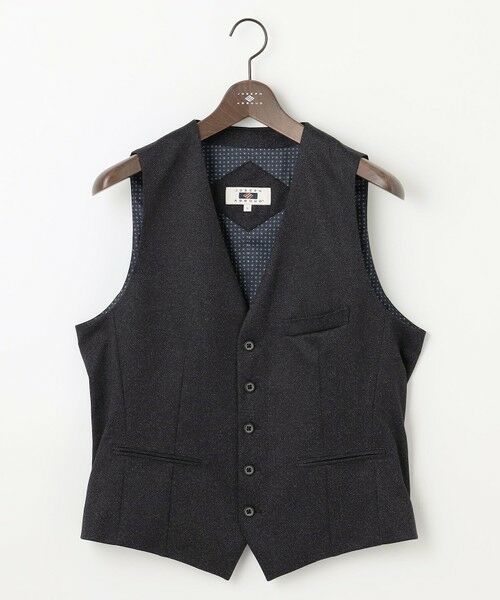 JOSEPH ABBOUD / ジョセフ アブード ベスト | 【ストレッチ/多機能レジャーベスト】エアロムリネコンフォートジャージ ベスト | 詳細25