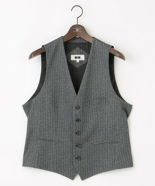 JOSEPH ABBOUD / ジョセフ アブード ベスト | 【ストレッチ/多機能レジャーベスト】エアロムリネコンフォートジャージ ベスト | 詳細28