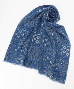 JOSEPH ABBOUD / ジョセフ アブード マフラー・ショール・スヌード・ストール | 【イタリア製】ペイズリープリントストール