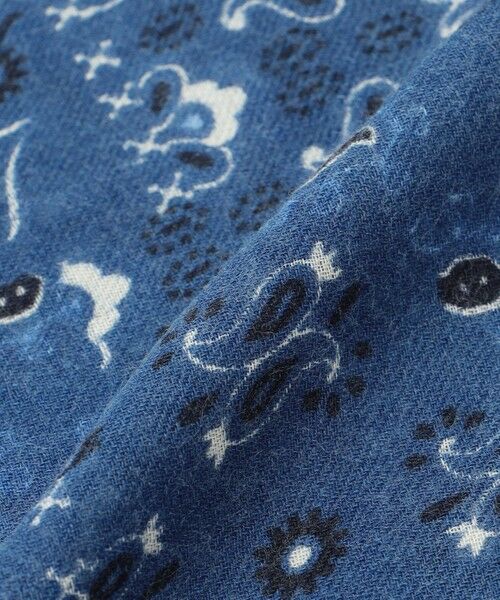 JOSEPH ABBOUD / ジョセフ アブード マフラー・ショール・スヌード・ストール | 【イタリア製】ペイズリープリントストール | 詳細4