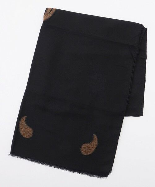 JOSEPH ABBOUD / ジョセフ アブード マフラー・ショール・スヌード・ストール | 【イタリア老舗ブランドpersonality】シャドウペイズリーストール | 詳細3