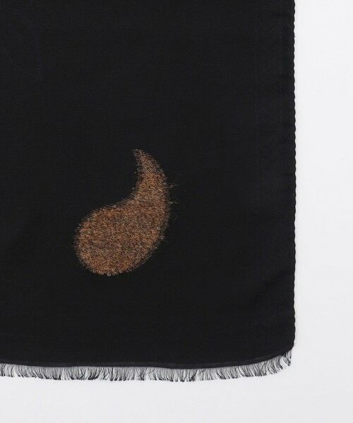 JOSEPH ABBOUD / ジョセフ アブード マフラー・ショール・スヌード・ストール | 【イタリア老舗ブランドpersonality】シャドウペイズリーストール | 詳細4