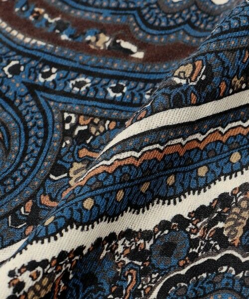 JOSEPH ABBOUD / ジョセフ アブード マフラー・ショール・スヌード・ストール | 【イタリア老舗Holliday&Brown社製】ペイズリープリント ストール | 詳細3