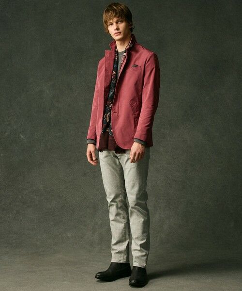 JOSEPH ABBOUD / ジョセフ アブード マフラー・ショール・スヌード・ストール | 【イタリアHolliday&Brown社製】フラワーパターン ストール | 詳細2