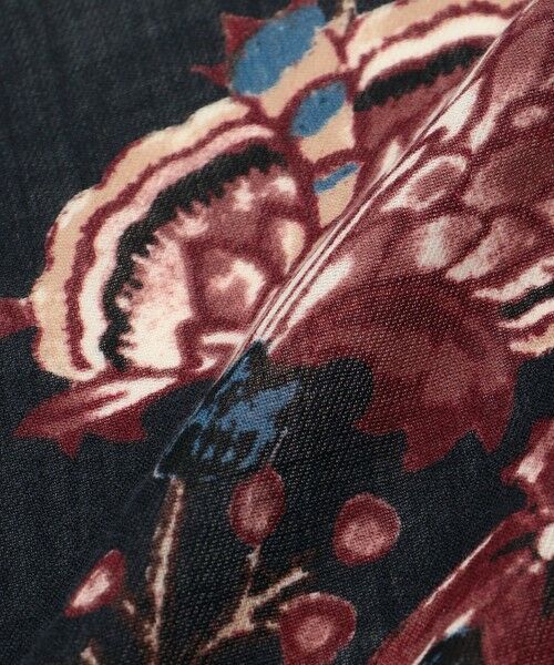 JOSEPH ABBOUD / ジョセフ アブード マフラー・ショール・スヌード・ストール | 【イタリアHolliday&Brown社製】フラワーパターン ストール | 詳細5