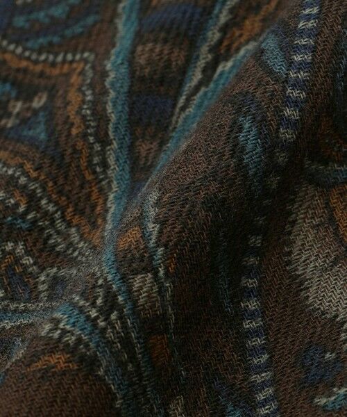 JOSEPH ABBOUD / ジョセフ アブード マフラー・ショール・スヌード・ストール | 【イタリアHolliday&Brown社製】ペイズリープリント ストール | 詳細5