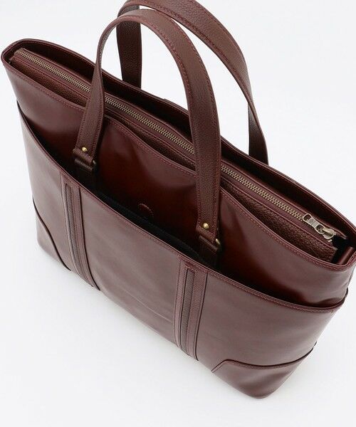 JOSEPH ABBOUD / ジョセフ アブード トートバッグ | 【JOSEPH ABBOUD 日本上陸30周年・牛革/軽量】オイルドレザートートバッグ | 詳細10