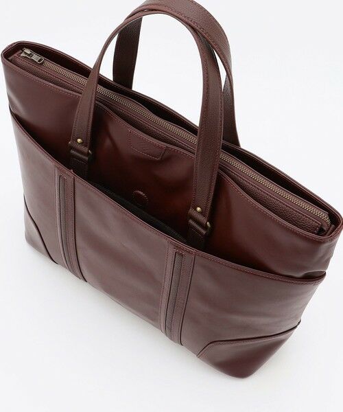 JOSEPH ABBOUD / ジョセフ アブード トートバッグ | 【JOSEPH ABBOUD 日本上陸30周年・牛革/軽量】オイルドレザートートバッグ | 詳細9