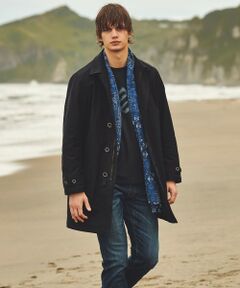 JOSEPH ABBOUD / ジョセフ アブード ステンカラーコート | 【キングサイズ・ストレッチ/パウダータッチ/JAPANファブリック】アーティローザストレッチ コート