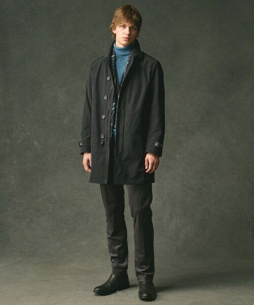 JOSEPH ABBOUD / ジョセフ アブード ステンカラーコート | 【ストレッチ/パウダータッチ/JAPANファブリック】アーティローザストレッチ コート | 詳細1