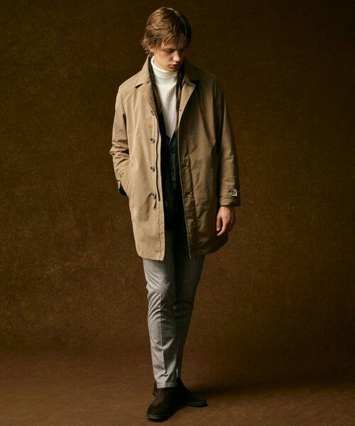 JOSEPH ABBOUD / ジョセフ アブード ステンカラーコート | 【ストレッチ/パウダータッチ/JAPANファブリック】アーティローザストレッチ コート | 詳細21