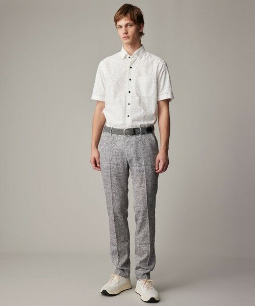 JOSEPH ABBOUD / ジョセフ アブード シャツ・ブラウス | 【キングサイズ・サスティナブル】コットンリヨセルリネンフラワープリント シャツ | 詳細3