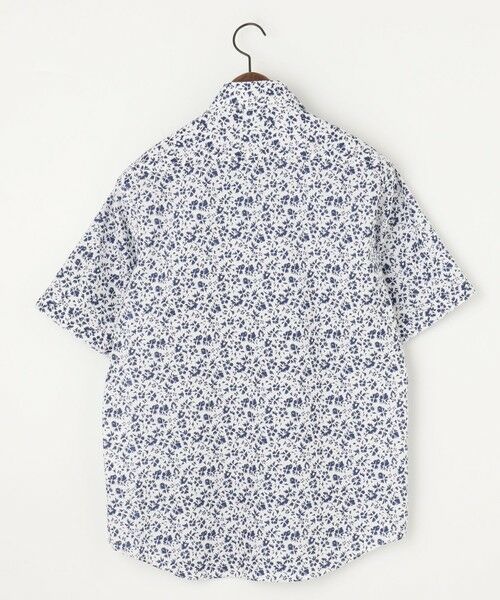 JOSEPH ABBOUD / ジョセフ アブード シャツ・ブラウス | 【キングサイズ・サスティナブル】コットンリヨセルリネンフラワープリント シャツ | 詳細6