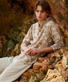 JOSEPH ABBOUD / ジョセフ アブード シャツ・ブラウス | ボタニカルプリント7分袖シャツ