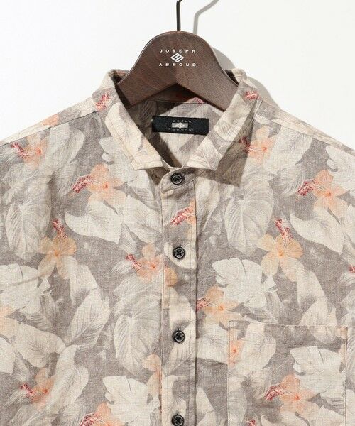 JOSEPH ABBOUD / ジョセフ アブード シャツ・ブラウス | ボタニカルプリント7分袖シャツ | 詳細5